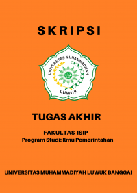 SKRIPSI : Analisa Penggunaan Dana Desa (DD) dalam pembangunan infrastruktur di desa bubung kecamatan luwuk selatan kabupaten banggai