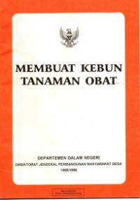 Membuat Kebun Tanaman Obat