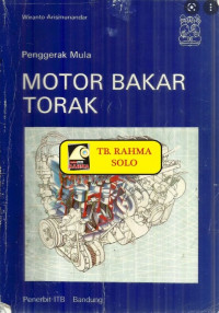 Penggerak Mula Motor Bakar Torak