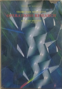 Teori dan Soal-Soal Operator Research