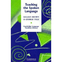 Teaching the spoken language : an approach based on the analysis of conversational English