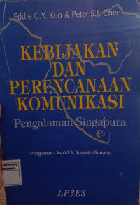 Kebijakan dan Perencanaan Komunikasi