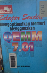 Belajar Sendiri : Mengoptimalkan Memori Menggunakan  QEMM 7.07