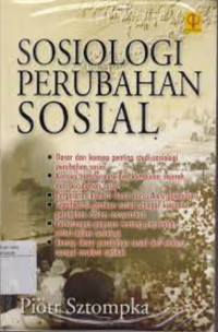 Sosiologi Perubahan Sosial