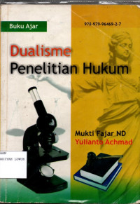Dualisme Penelitian Hukum