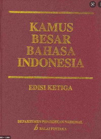 Kamus Besar Bahasa Indonesia