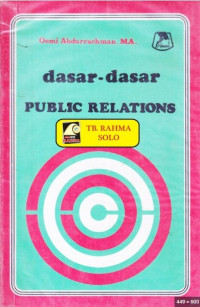 Dasar-Dasar Public Relations