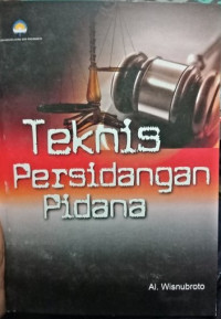 Teknis Persidangan Pidana