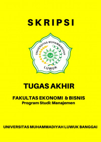 Image of Pengaruh Kepemimpinan Terhadap Efektivitas Kerja Pegawai Aparatur Sipil Negara Pada Kantor Camat Toili Kabupaten Banggai