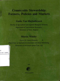 Countryside Stewardship : Farmers, Policies and Markets