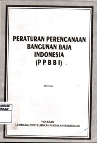 Peraturan Perencanaan Bangunan Baja Indonesia