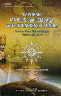 Laporan Majelis dan Lembaga Serta Organisasi Otonom