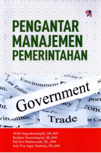 Pengantar Manajemen Pemerintahan