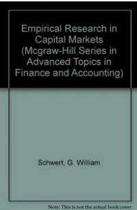 Empirical research in capital markets