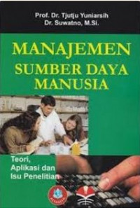 Manajemen sumber daya manusia teori, aplikasi dan isu penelitian