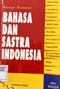 Bahasa dan Sastra Indonesia