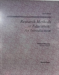 Research Methods in Education : An Introduction