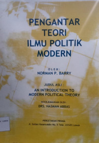 Pengantar Teori Ilmu Politik Modern