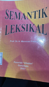 Semantik Leksikal