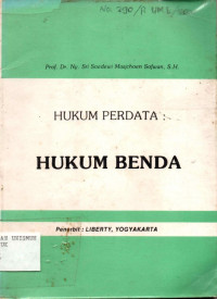 Hukum Perdata : Hukum Benda