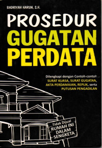 Prosedur Gugatan Perdata