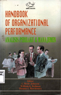 Hanbook Of Organizational Performance : Analisis Perilaku & manajemen