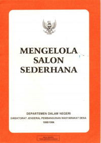 Mengelola Salon Sederhana