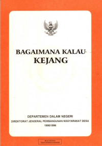 Bagaimana Kalau Kejang