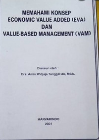 Memahami Konsep Economic Value Added (EVA) dan Value-Based Management (VAM)