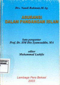 Asuransi dalam pandangan islam