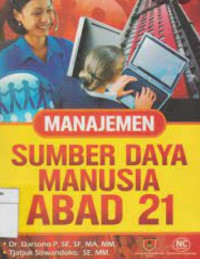 Manajemen sumber daya manusia Abad 21