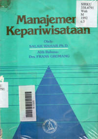 Manajemen Keparawisataan