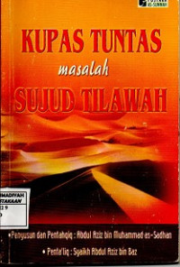 Kupas Tuntas Masalah Sujud Tilawah