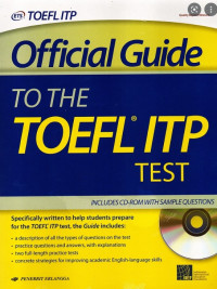 Official Guide to the Toefl ITS Test