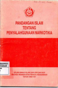 Pandangan Islam tentang Penyalahgunaan narkotika