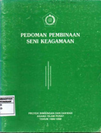 Pedoman Pembinaan Seni Keagamaan