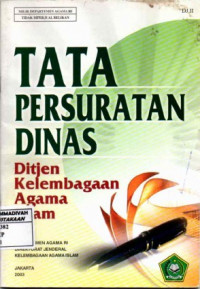 Tata Persuratan Dinas